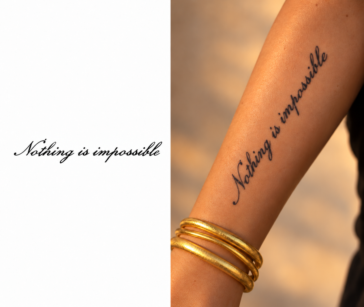 Nothing is impossible