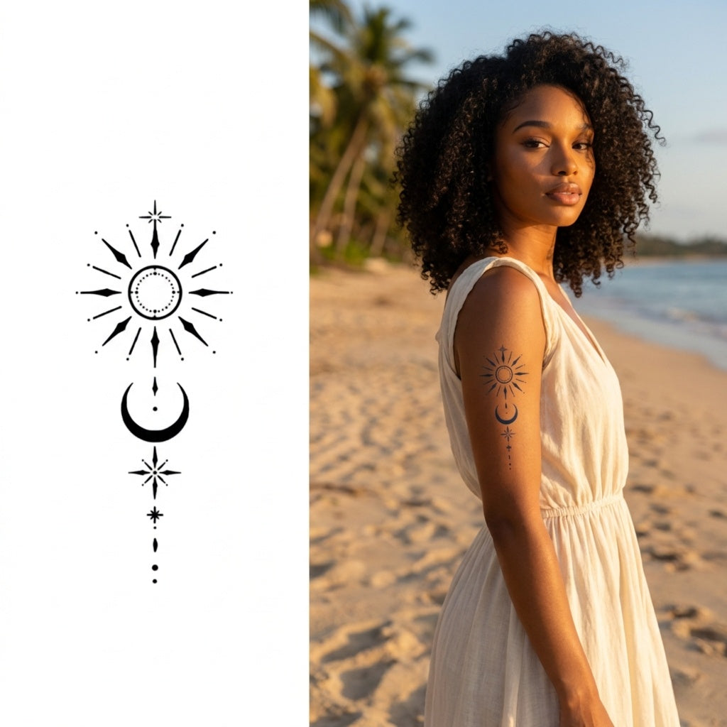 Guidée par la Lumière Tatouage semi-permanent Inkara – Inkara Tattoo